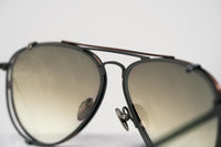 Thumbnail for Kris Van Assche Sunglasses Unisex Titanium Matte Grey Bronze Clip-On and Graduated Brown Lenses - KVA81C3SUN - Watches & Crystals