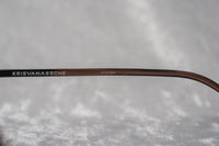 Thumbnail for Kris Van Assche Sunglasses Unisex Titanium Oval Bronze Black Clip-On and Grey Lenses - KVA70C1SUN - Watches & Crystals