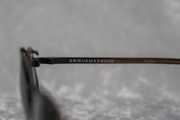 Thumbnail for Kris Van Assche Sunglasses Unisex Titanium Oval Bronze Black Clip-On and Grey Lenses - KVA70C1SUN - Watches & Crystals