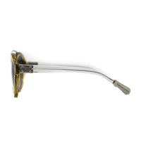 Thumbnail for Kris Van Assche Sunglasses Unisex with Double Bridge Oval Translucent Yellow and Grey Graduated Lenses - KVA11C4SUN - Watches & Crystals