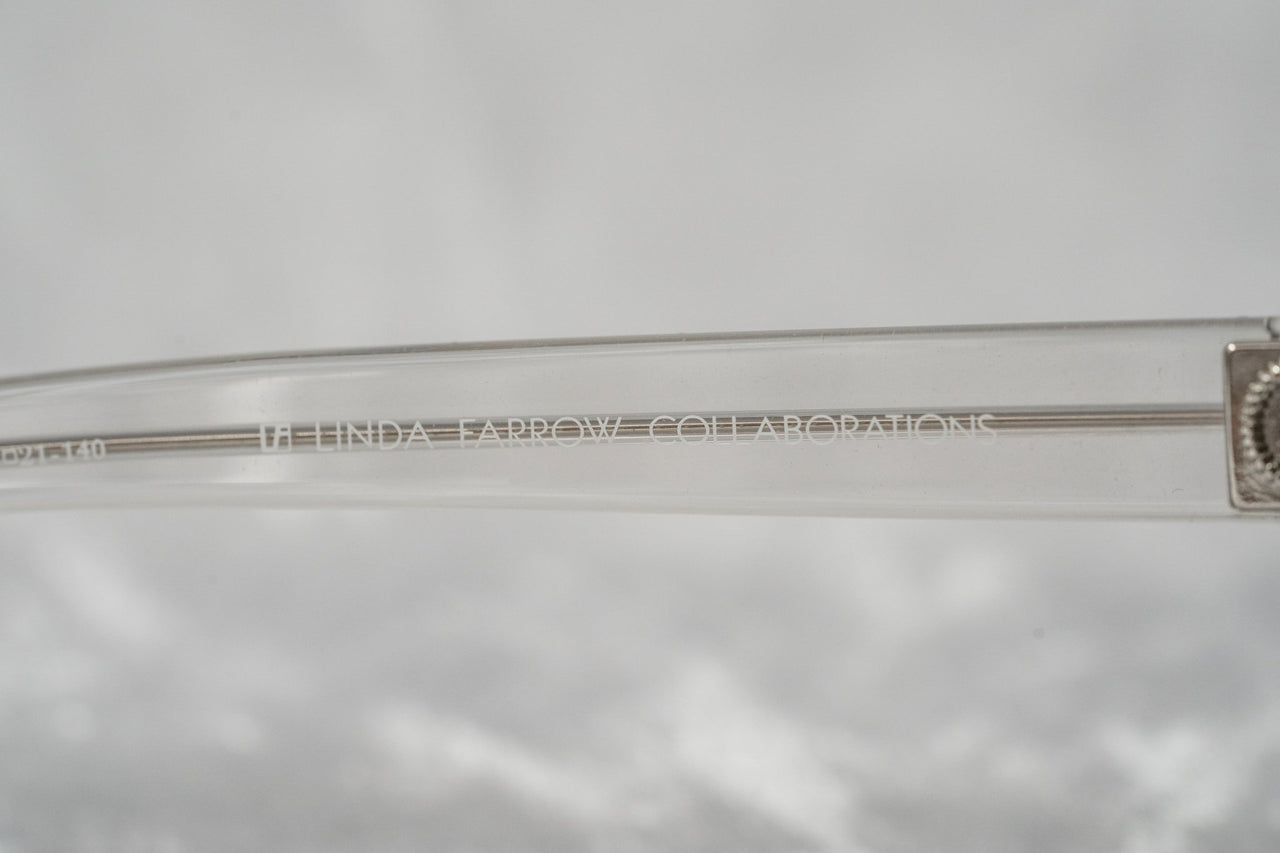 Kris Van Assche Sunglasses Unisex with Double Bridge Oval Translucent Yellow and Grey Graduated Lenses - KVA11C4SUN - Watches & Crystals