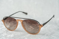 Thumbnail for Kris Van Assche Sunglasses Unisex with Titanium Orange Black and Brown Graduated Lenses Category 3 - KVA84C3SUN - Watches & Crystals