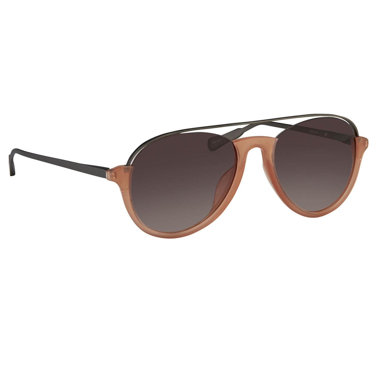 Kris Van Assche Sunglasses Unisex with Titanium Orange Black and Brown Graduated Lenses Category 3 - KVA84C3SUN - Watches & Crystals