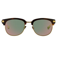 Thumbnail for Kris Van Assche Sunglasses with D-Frame Classic Tortoiseshell Matte Bronze and Red Revo Lenses Category 3 - KVA76C5SUN - Watches & Crystals