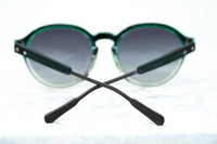 Thumbnail for Kris Van Assche Sunglasses with Oval Green Clear Gunmetal and Grey Graduated Lenses - KVA79C3SUN - Watches & Crystals