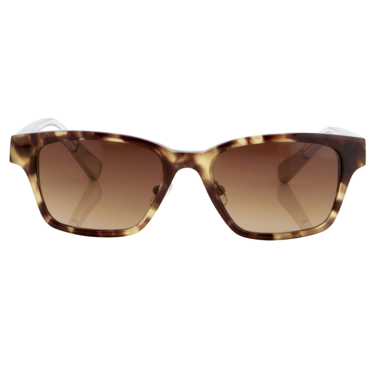 Kris Van Assche Sunglasses with Rectangular Brown Tortoise Shell and Brown Graduated Lenses - KVA18C1SUN - Watches & Crystals
