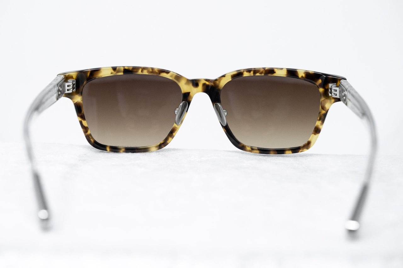 Kris Van Assche Sunglasses with Rectangular Brown Tortoise Shell and Brown Graduated Lenses - KVA18C1SUN - Watches & Crystals