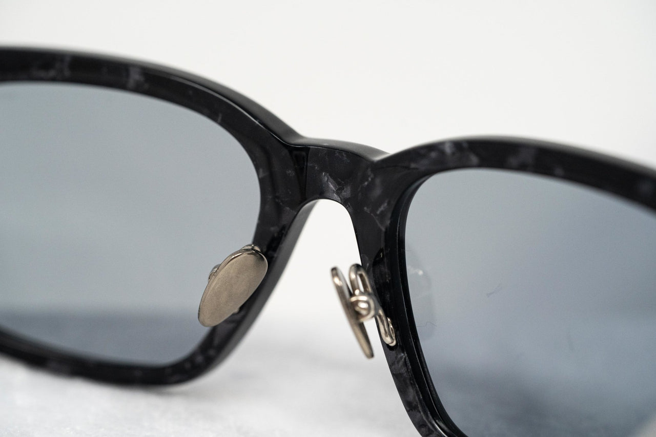 Kris Van Assche Sunglasses with Rectangular Grey Tortoise Shell and Grey Lenses - KVA18C2SUN - Watches & Crystals
