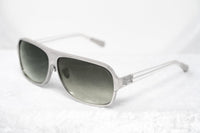 Thumbnail for Kris Van Assche Sunglasses With Rectangular Silver Metal and Green Graduated Lenses - KVA6C4SUN - Watches & Crystals