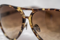 Thumbnail for Kris Van Assche Unisex Sunglasses Brown Tortoise Shell with Grey Graduated Lenses Category 2 - KVA21C1SUN - Watches & Crystals
