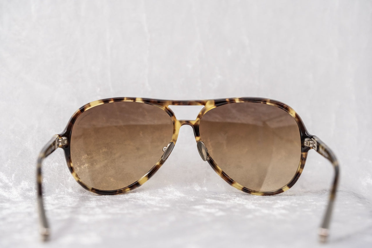 Kris Van Assche Unisex Sunglasses Brown Tortoise Shell with Grey Graduated Lenses Category 2 - KVA21C1SUN - Watches & Crystals