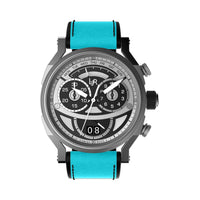 Thumbnail for L&Jr Chronograph Day and Date 2 Tone Blue - Watches & Crystals