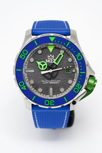 Thumbnail for M2Z Men's Watch Diver 200 Blue 200-003 - Watches & Crystals