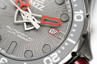 Thumbnail for M2Z Men's Watch Diver 200 Grey IP Gun 200-004 - Watches & Crystals