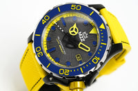 Thumbnail for M2Z Men's Watch Diver 200 Yellow IP Black 200-006 - Watches & Crystals