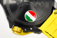 Thumbnail for M2Z Men's Watch Diver 200 Yellow IP Black 200-006 - Watches & Crystals