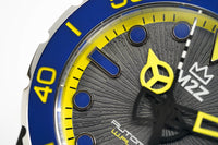 Thumbnail for M2Z Men's Watch Diver 200 Yellow IP Black 200-006 - Watches & Crystals