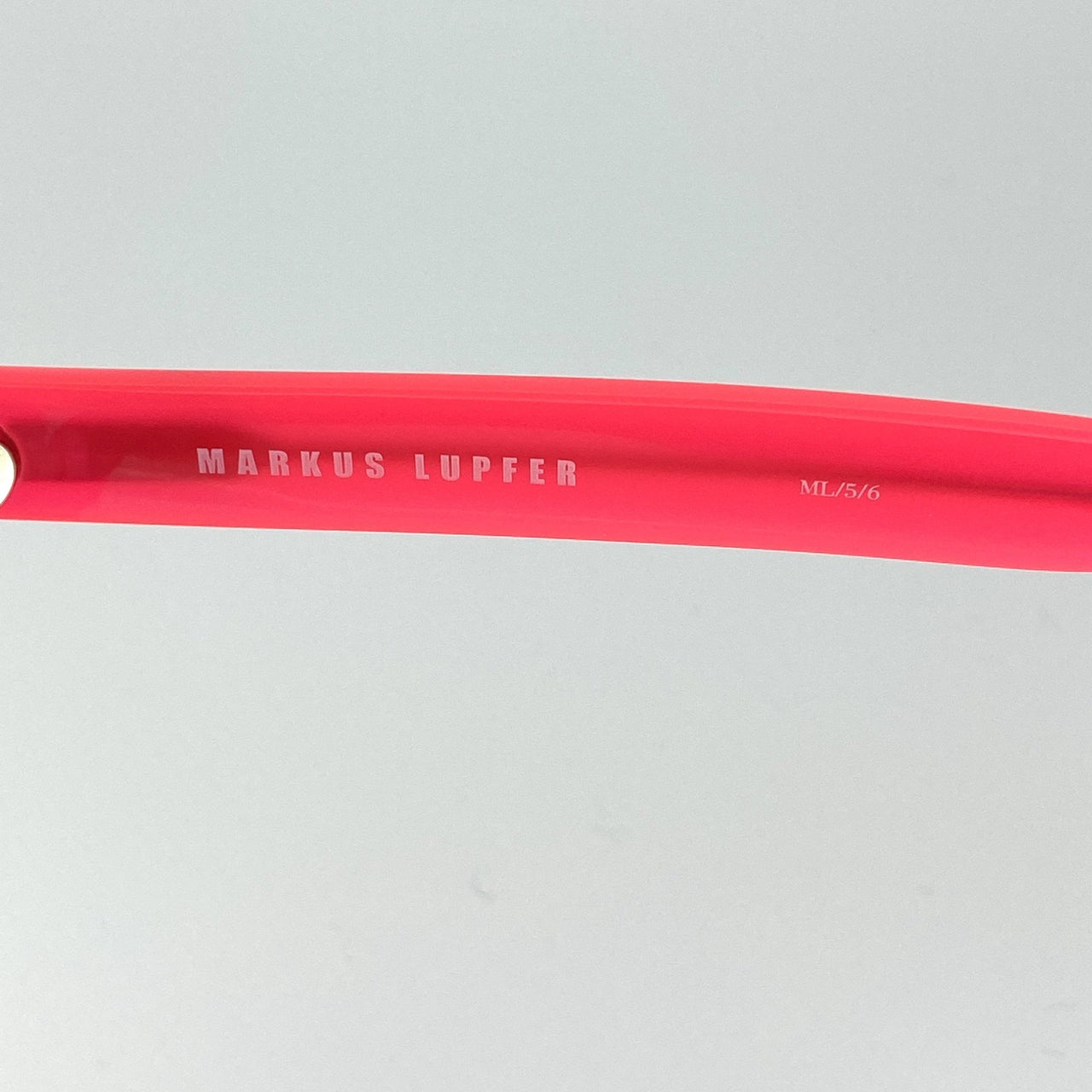 Markus Lupfer Sunglasses D-Frame Blue Glitter Neon Pink Lenses Category 3 Dark Tint ML5C6SUN - Watches & Crystals