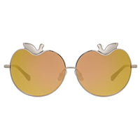 Thumbnail for Markus Lupfer Sunglasses Special Apples Gold Mirror Lenses Category 3 Dark Tint ML12C7SUN - Watches & Crystals