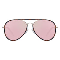 Thumbnail for Matthew Williamson Sunglasses Pink Tortoise Shell with Peach Lenses MW154C6SUN - Watches & Crystals