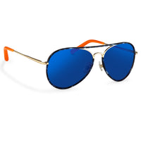 Thumbnail for Matthew Williamson Sunglasses Tortoise Shell with Blue Lenses MW154C3SUN - Watches & Crystals