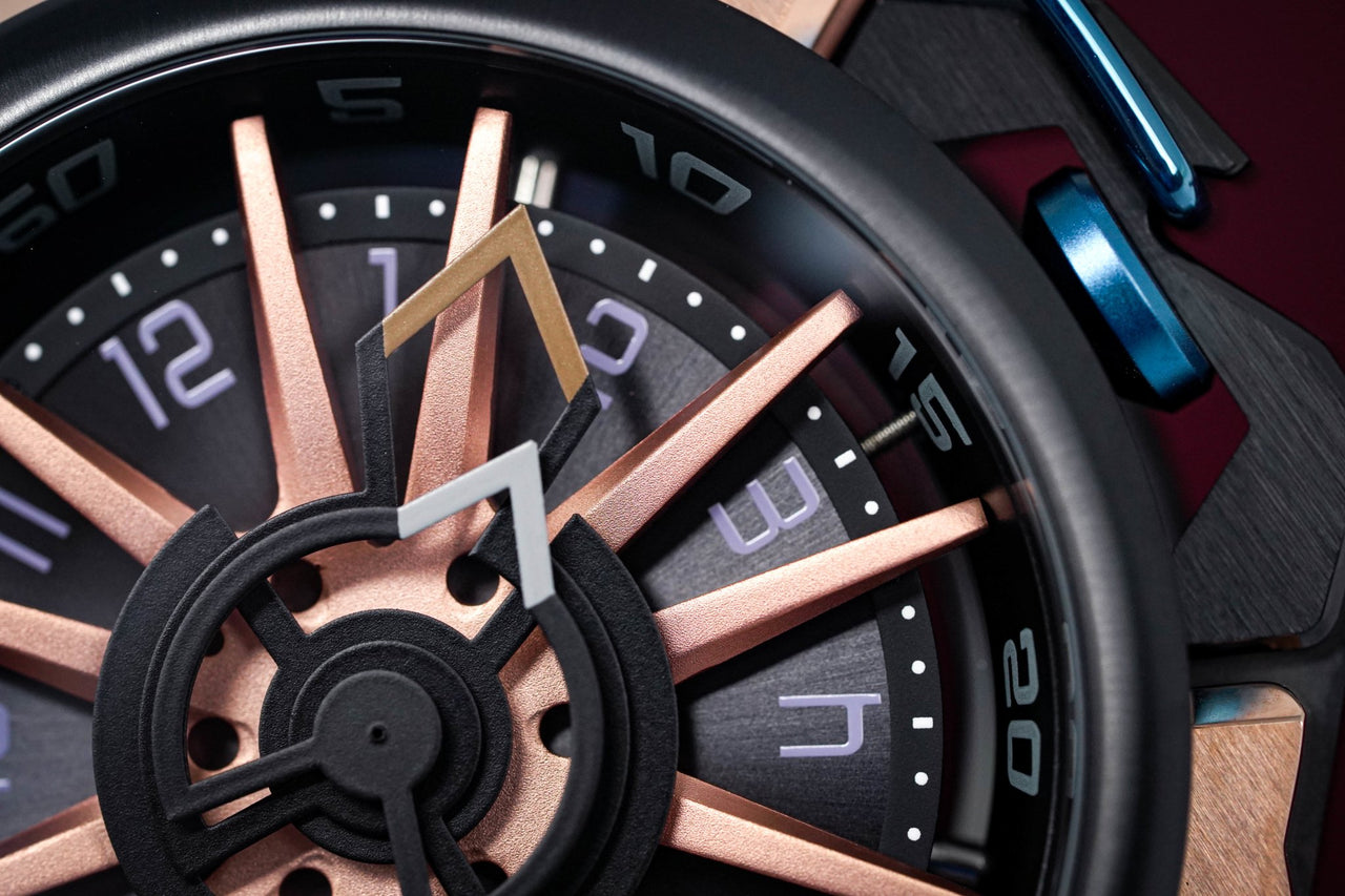 Reversible Watch Mazzucato Reversible Automatic Watch RIM Rose Gold 02-BLCG6 - Watches ...