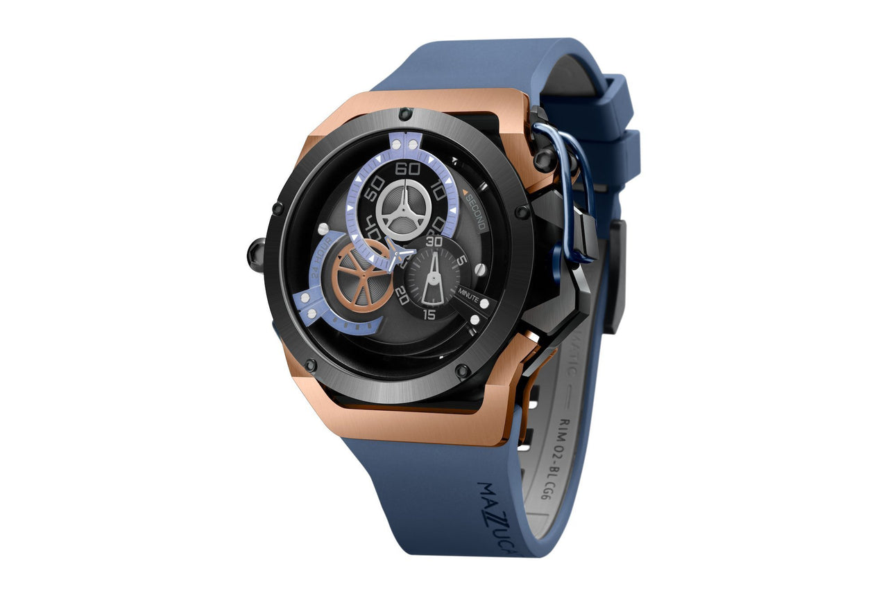 Mazzucato Reversible RIM Rose Gold - Watches & Crystals