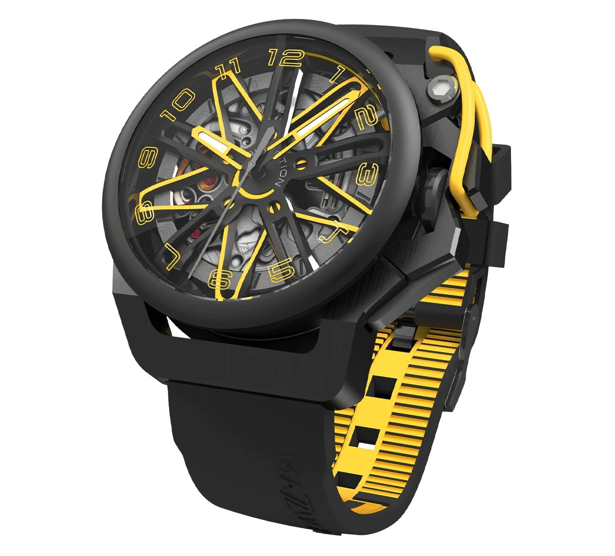 Mazzucato RIM GT Men's Chronograph Watch Yellow GT1-YL - Watches & Crystals