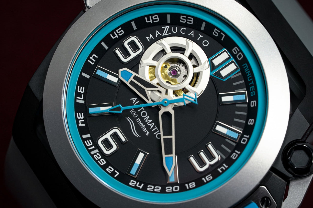 Mazzucato RIM Scuba Blue Grey - Watches & Crystals
