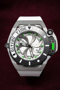 Thumbnail for Mazzucato RIM Scuba White Green - Watches & Crystals