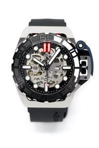 Thumbnail for Mazzucato RIM SUB Men's Automatic Watch Black SK1-BL - Watches & Crystals