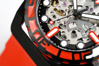 Thumbnail for Mazzucato RIM SUB Men's Automatic Watch Orange SK3-OR - Watches & Crystals