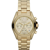 Thumbnail for Michael Kors 35mm Gold Bradshaw Chronograph Watch MK5798 - Watches & Crystals