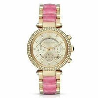 Thumbnail for Michael Kors Ladies Watch Chronograph Parker Yellow Gold MK6363 - Watches & Crystals