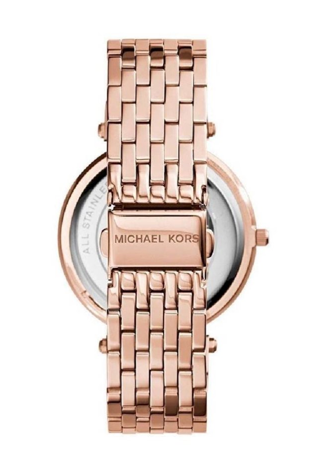 Michael Kors Ladies Watch Darci Rose Gold Pave MK3439 - Watches & Crystals