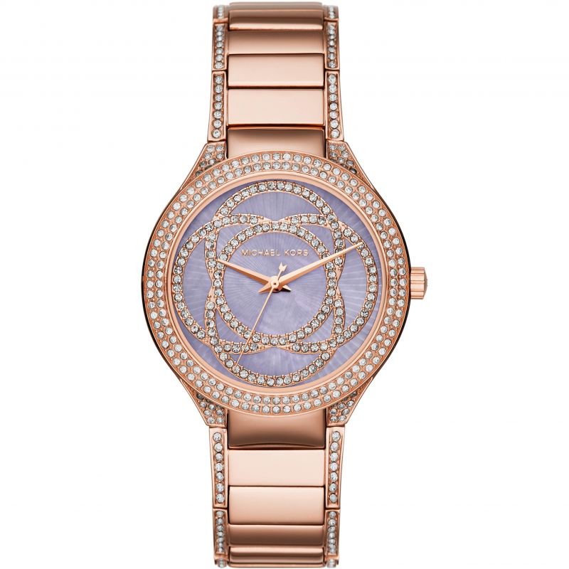 Michael Kors Ladies Watch Kerry Rose Gold MK3482 - Watches & Crystals