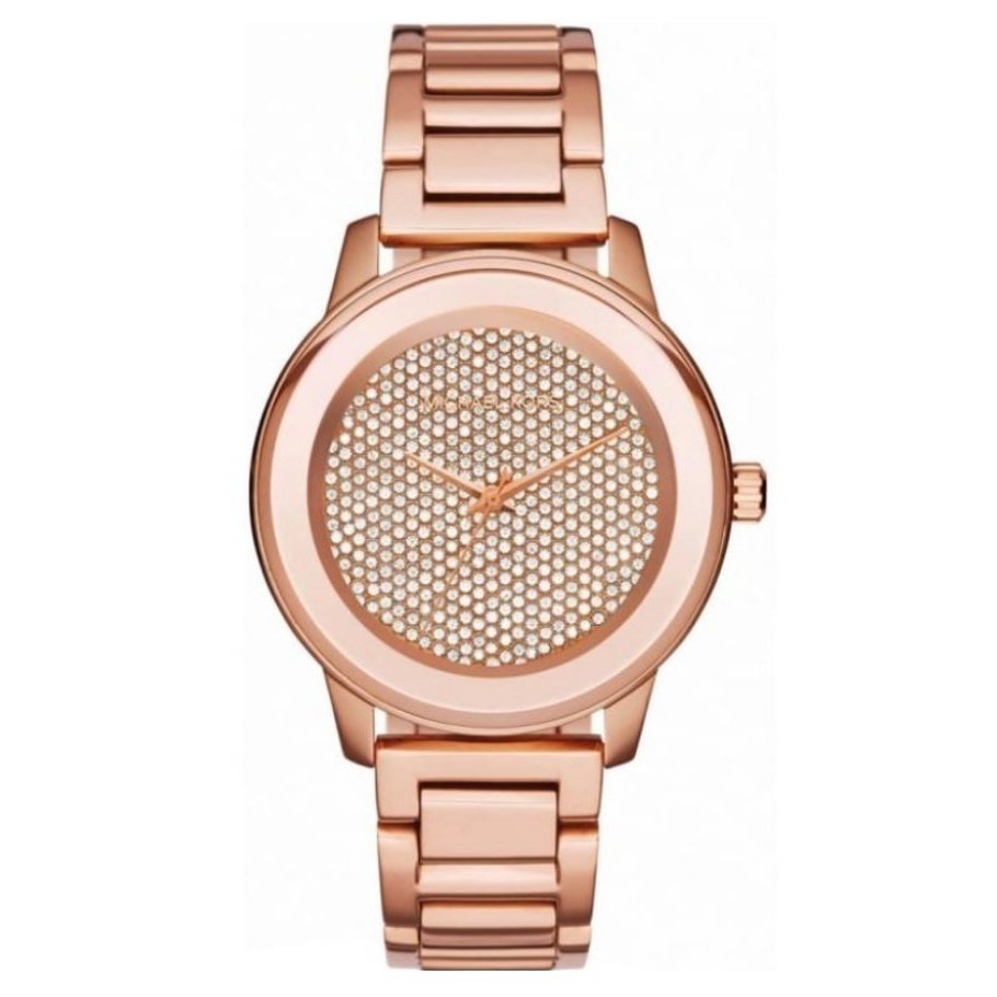 Michael Kors Ladies Watch Kinley Rose Gold MK6210 - Watches & Crystals