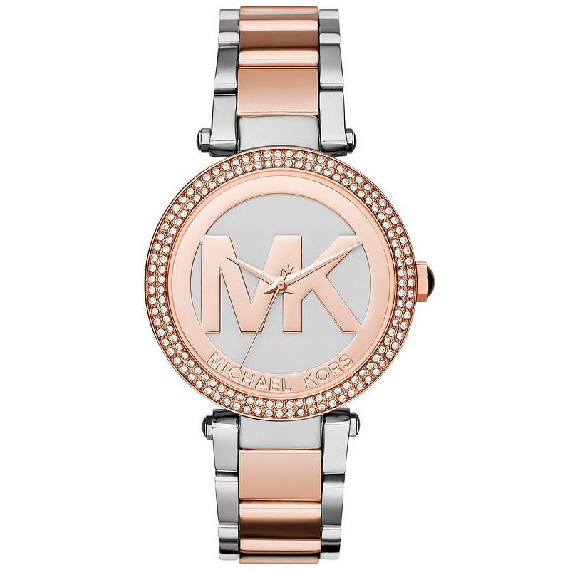 Michael Kors Ladies Watch Parker Two Tone MK6314 - Watches & Crystals
