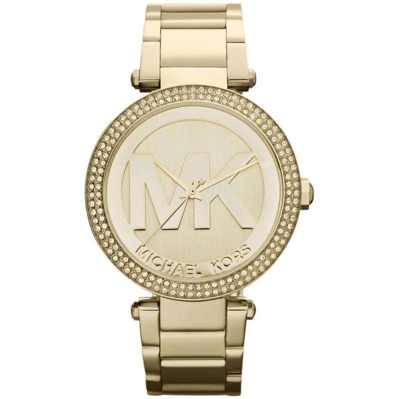 Michael Kors Ladies Watch Parker Yellow Gold MK5784 - Watches & Crystals