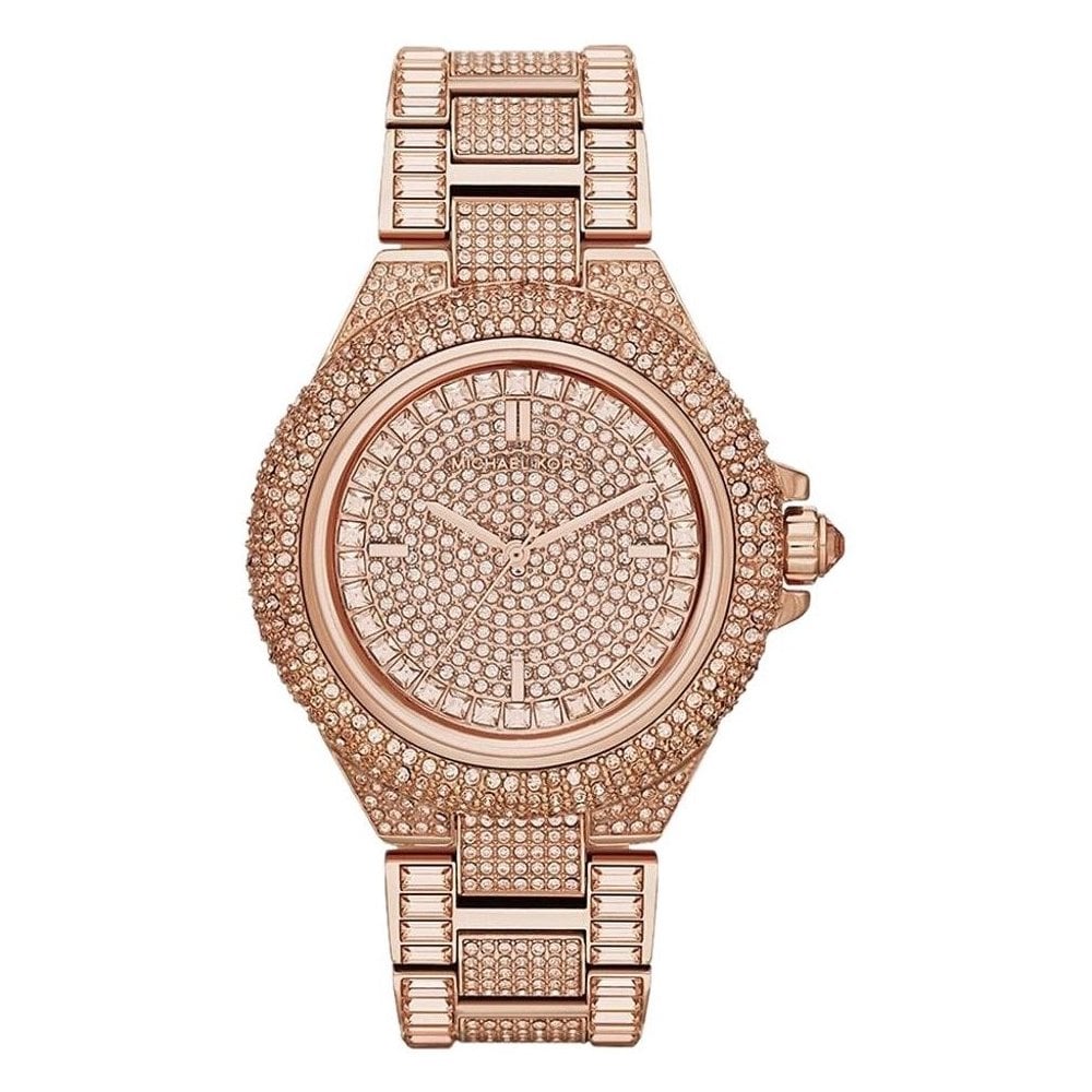 Michael Kors Ladies Watch Rose Camille Glitz MK5862 - Watches & Crystals
