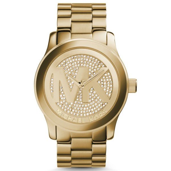 Michael Kors Ladies Watch Runway Yellow Gold MK5706 - Watches & Crystals