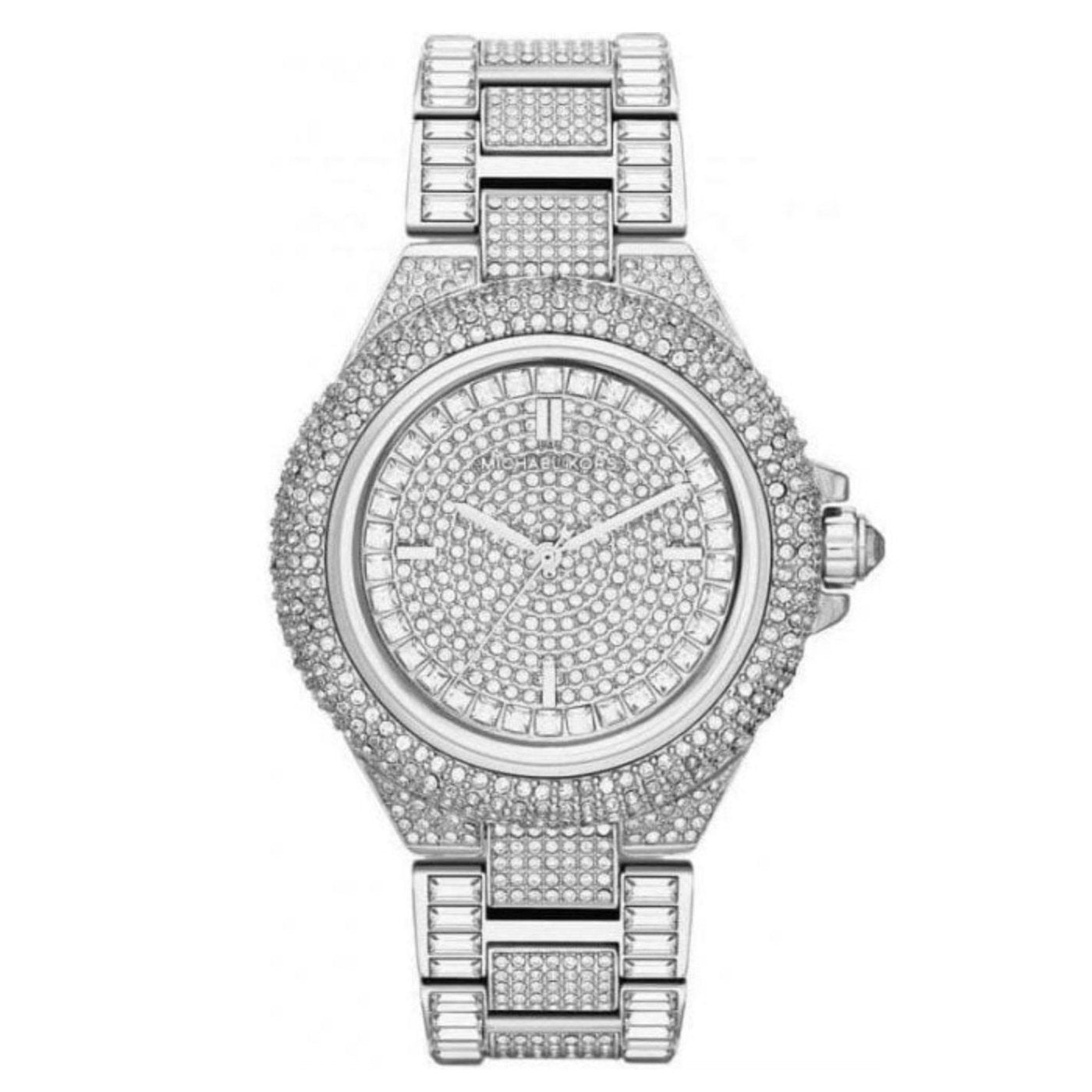 Michael Kors Ladies Watch Silver Camille Glitz MK5869 - Watches & Crystals