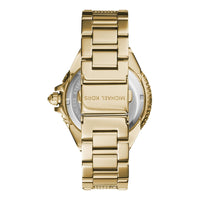 Thumbnail for Michael Kors Ladies Watch Slim Runway 'LOVE' Gold MK3803 - Watches & Crystals