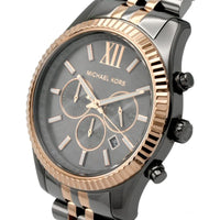 Thumbnail for Michael Kors Watch Lexington Chronograph Dark Two Tone MK8561 - Watches & Crystals