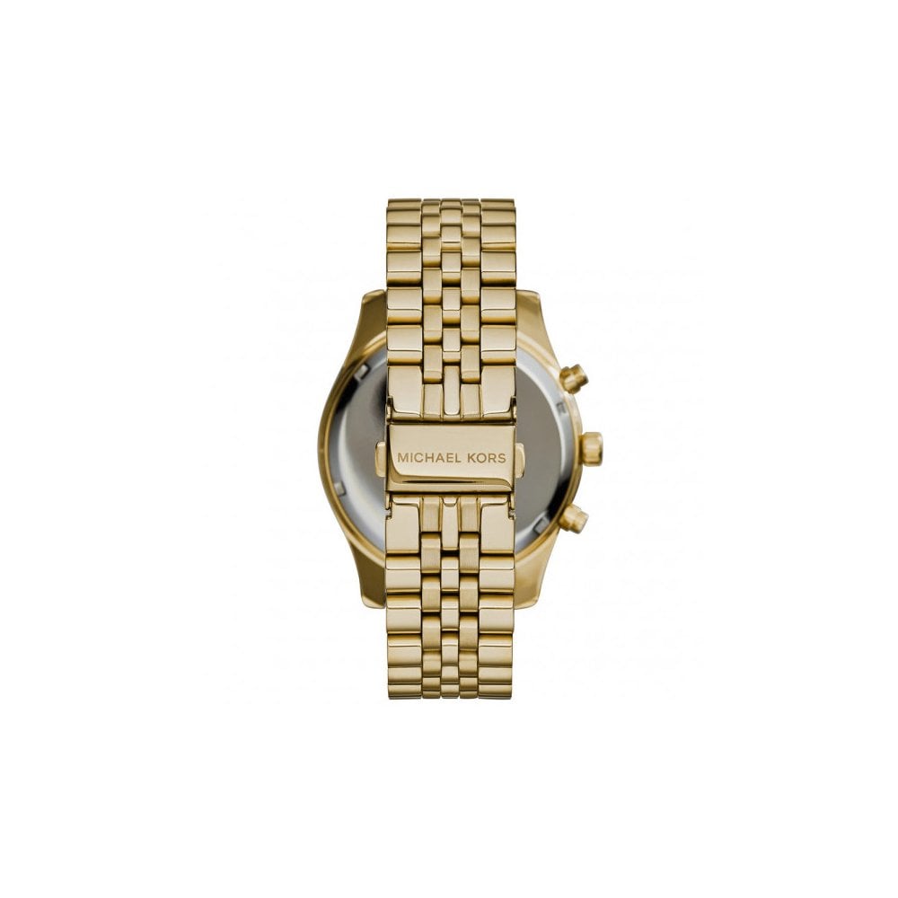 Michael Kors Watch Lexington Chronograph Gold Pave MK8494 - Watches & Crystals