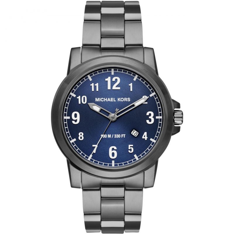 Michael Kors Watch Paxton Navy Black MK8499 - Watches & Crystals