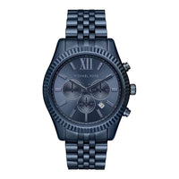 Thumbnail for Michael Kors Men's Watch Lexington Chronograph 45mm Navy Blue MK8480