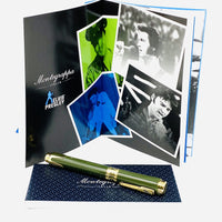 Thumbnail for Montegrappa Pen Icons Elvis Presley Fountain Pen Fine Tip Green ISICE2YG - Watches & Crystals