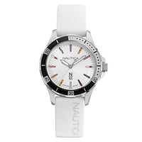 Thumbnail for Nautica Ladies Watch Marblehead White NAPMHS003 - Watches & Crystals