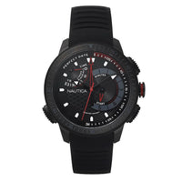 Thumbnail for Nautica Men's Watch Chronograph Cape Town Black NAPCPT003 - Watches & Crystals